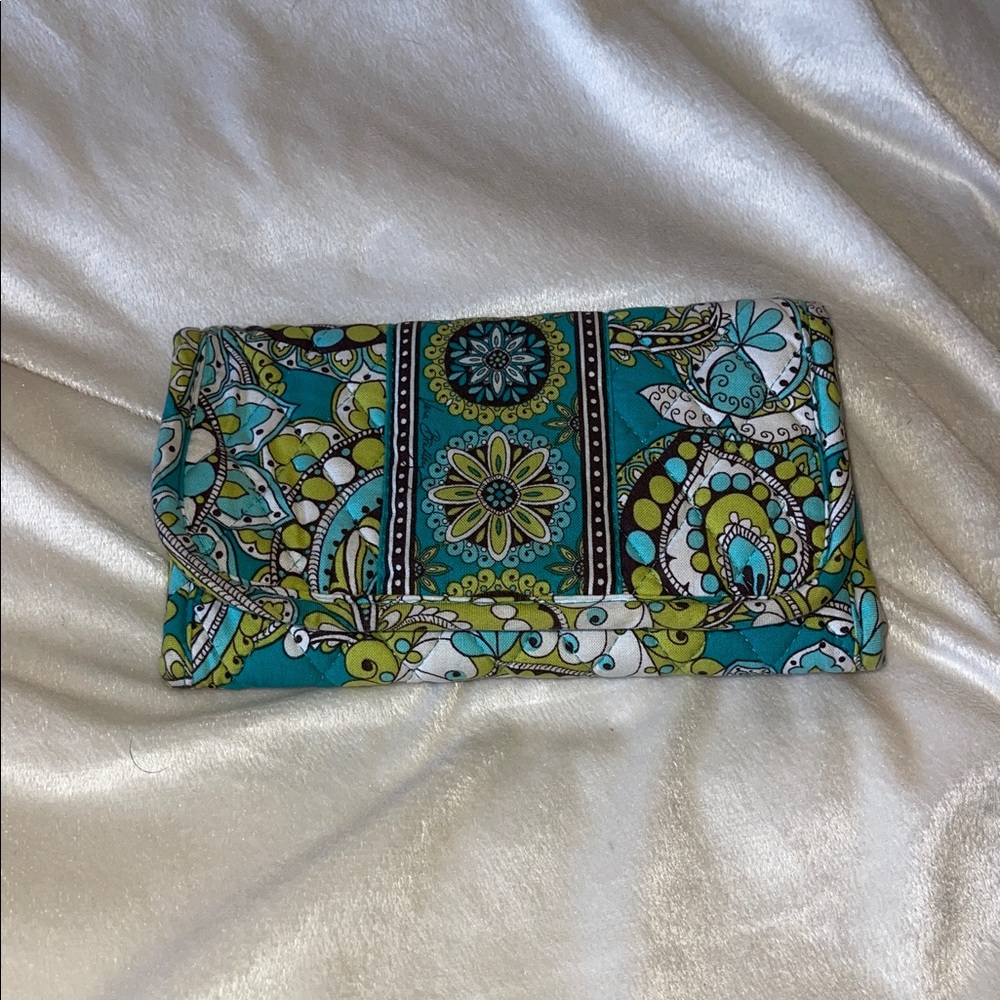 Vera Bradley Colorful Paisley Clutch Wallet